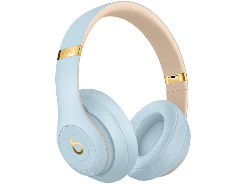 Beats Studio3 Wireless + スタンド付き Beats Fone de Ouvido Beats Studio3 Wireless - Azul Cristal - Fone